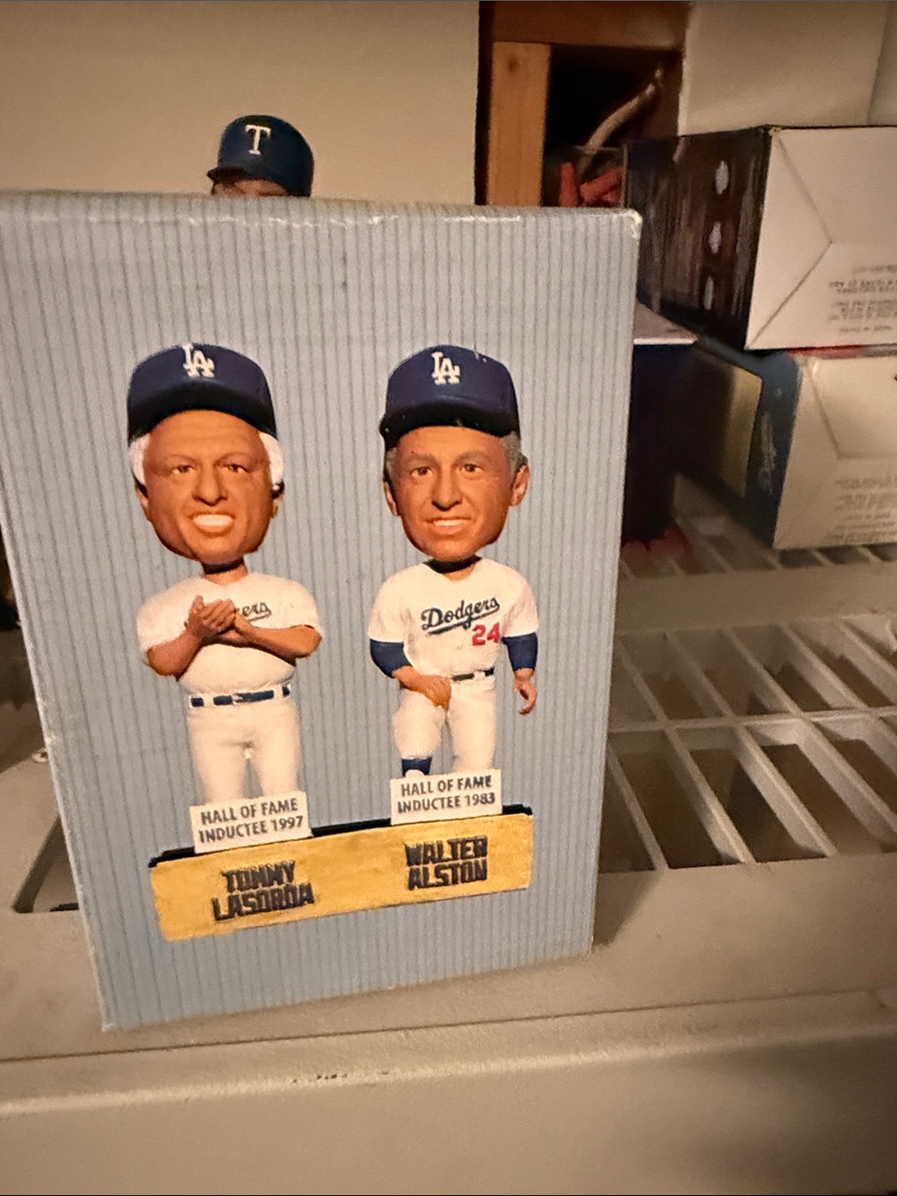 Los Angeles Dodgers Blue & White Bobblehead Set by